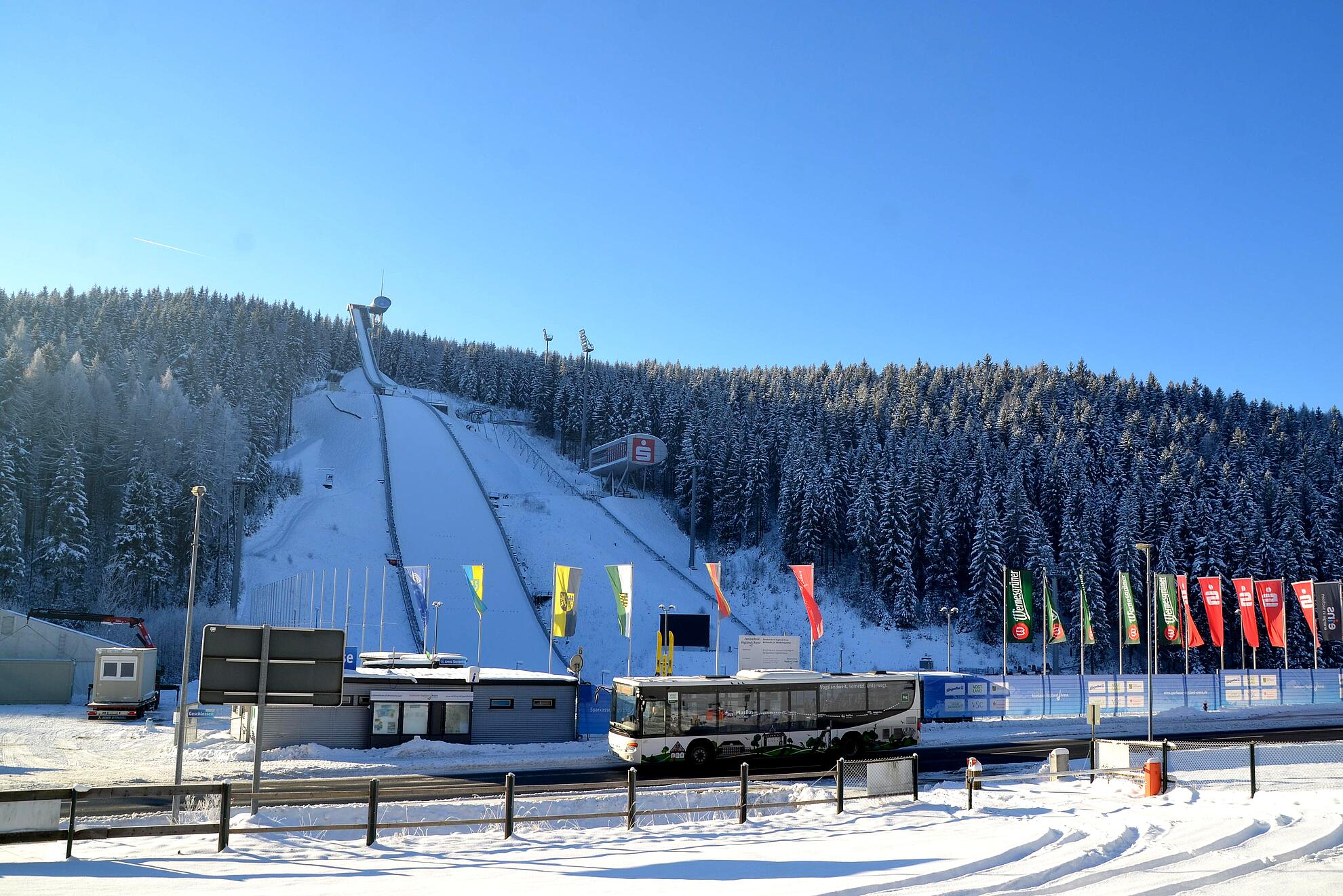 Ansicht Klingenthal Vogtland Arena
